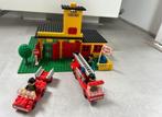 Lego City brandweerkazerne 374, Kinderen en Baby's, Speelgoed | Duplo en Lego, Ophalen of Verzenden, Gebruikt, Complete set, Lego