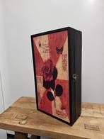LEUKE OUD BROCANTE HOUTEN WIJNKOFFER, Huis en Inrichting, Woonaccessoires | Wijnrekken, Gebruikt, Ophalen of Verzenden, Minder dan 5 flessen