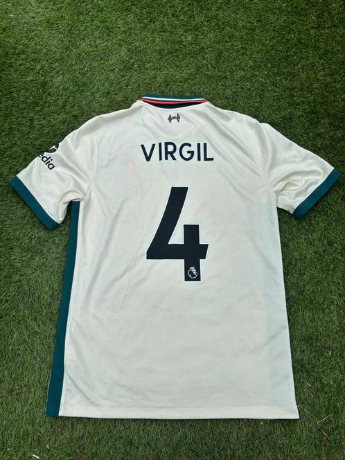 Officieel Virgil van Dijk voetbalshirt, Sport en Fitness, Voetbal, Zo goed als nieuw, Ophalen of Verzenden