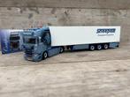 WSI SCANIA R HIGHLINE I CR20H 4X2 REEFER TRAILER SNEEPELS, Hobby en Vrije tijd, Ophalen of Verzenden, Nieuw, Bus of Vrachtwagen