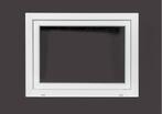 Kunststof Kiep Kozijn | 80 X 60 Cm | Wit RAL 9016 | Dubbelgl, Doe-het-zelf en Verbouw, Kozijnen en Schuifpuien, Kunststof, Raamkozijn