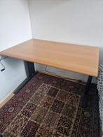 Bureau in hoogte verstelbaar zit sta 120 cm breed 80 cm diep, Huis en Inrichting, Bureaus, Ophalen, In hoogte verstelbaar, Zo goed als nieuw