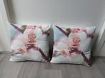 2 sierkussens 40x40 cm, Ophalen of Verzenden, Gebruikt, Vierkant