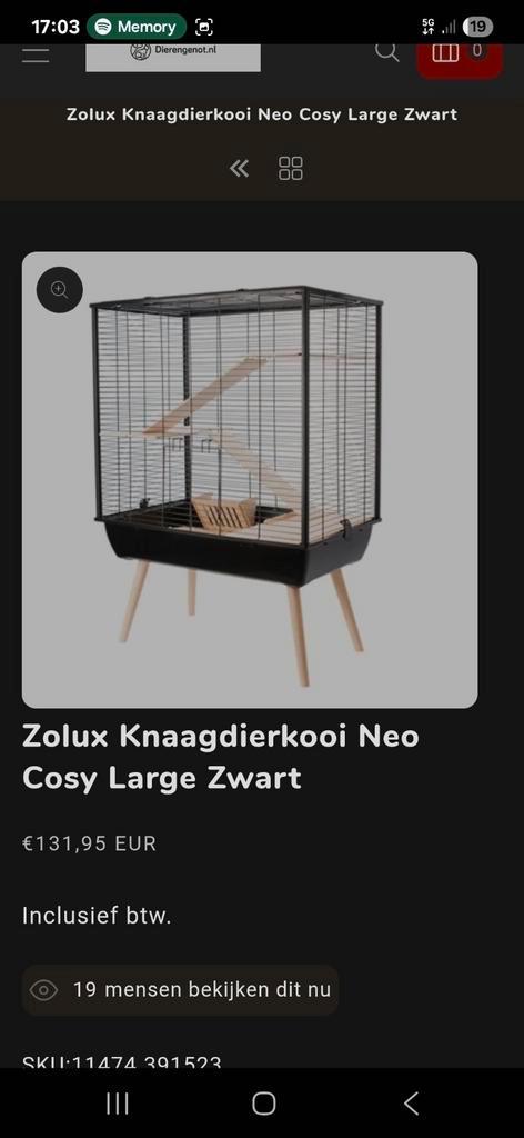 Rattenkooi NIEUW!, Dieren en Toebehoren, Knaagdieren en Konijnen | Hokken en Kooien, Nieuw, Kooi, 60 tot 90 cm, Minder dan 75 cm