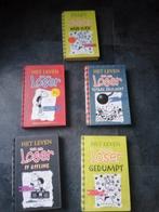5 Leesboeken leven van een loser boeken jongens pakket kind, Ophalen of Verzenden, Zo goed als nieuw, Jeff Kinney, Fictie