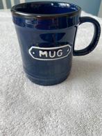 Mug mok beker blauw geen stukjes af, Huis en Inrichting, Keuken | Servies, Keramiek, Ophalen of Verzenden, Zo goed als nieuw, Overige stijlen