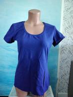 Blauw basic shirt maat 40 Miss Etam, Maat 38/40 (M), Blauw, Ophalen of Verzenden, Zo goed als nieuw