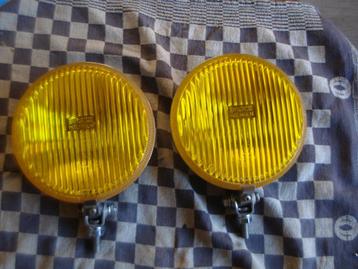 Oldtimer 2 Bosch mistlampen diameter 16 cm  beschikbaar voor biedingen