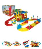 Wader garage + extra wegennet+ spoor knuffieland, Kinderen en Baby's, Ophalen, Zo goed als nieuw