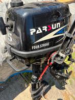 Nieuwe motor parsun 5 pk met alluminium bootje, Watersport en Boten, Buiten- en Binnenboordmotoren, Ophalen of Verzenden, Zo goed als nieuw