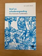 E.J.M.F.C. Broers - Straf en schadevergoeding, Overige wetenschappen, E.J.M.F.C. Broers, Zo goed als nieuw, Verzenden