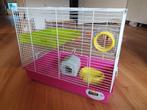 Ferplast Hamsterkooi Laura - 46x29.5x37.5 cm, Minder dan 60 cm, Kooi, Minder dan 75 cm, Ophalen of Verzenden