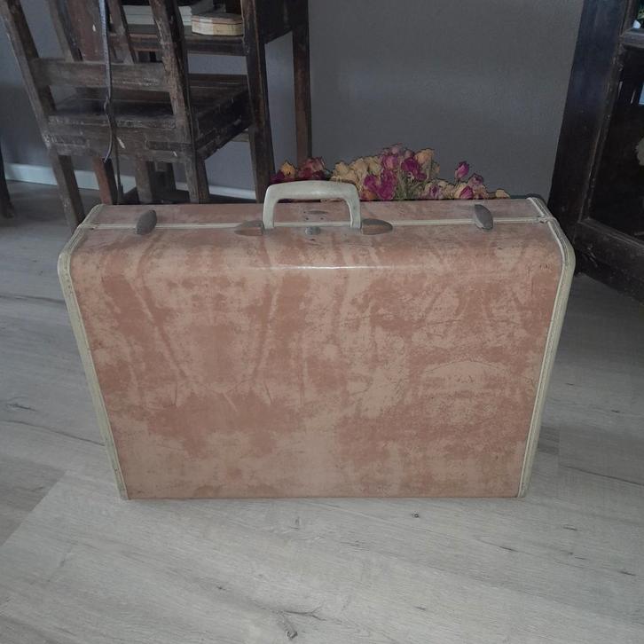Vintage Samsonite Koffer jaren 50 - oldtimer, Antiek en Kunst, Curiosa en Brocante, Ophalen of Verzenden