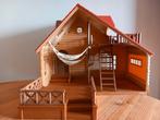 Sylvanian families groot vakantiehuis/blokhut/boshut, Kinderen en Baby's, Speelgoed | Poppenhuizen, Ophalen of Verzenden, Zo goed als nieuw