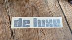 Kip caravan sticker de luxe, Ophalen