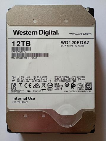 12TB Western Digital in prima staat beschikbaar voor biedingen