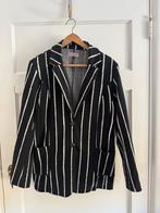 Tessa Koops gestreept jasje - Maat L, Kleding | Dames, Zwart, Maat 42/44 (L), Ophalen of Verzenden, Zo goed als nieuw