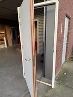 houten kozijn met deur 90 minuten brandwerend, Doe-het-zelf en Verbouw, Kozijnen en Schuifpuien, Deurkozijn, Zo goed als nieuw