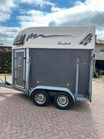 Henra 2 paardstrailer met zadelkamer, Dieren en Toebehoren, Paarden en Pony's | Trailers en Aanhangwagens, Ophalen of Verzenden