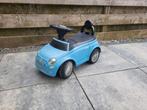 blauwe fiat 500 loopauto, Kinderen en Baby's, Speelgoed | Buiten | Voertuigen en Loopfietsen, Ophalen, Gebruikt