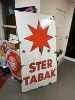 Stertabak emaille reclame plaat, Ophalen