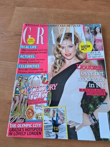 Grazia Doutzen Kroes Lady Gaga Graffiti Gwen Stefani Filemon beschikbaar voor biedingen