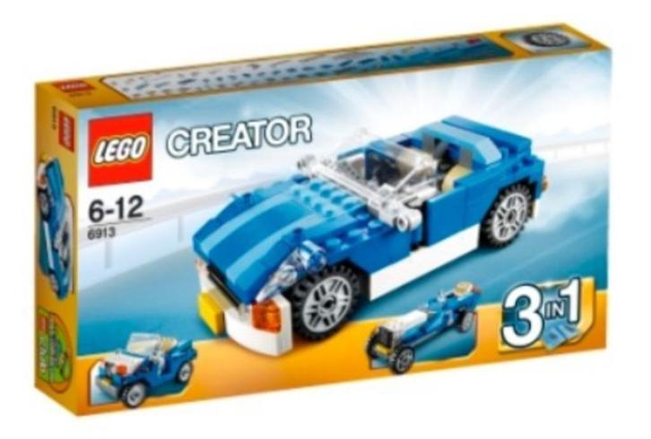 LEGO Blue Roadster (6913), Kinderen en Baby's, Speelgoed | Duplo en Lego, Zo goed als nieuw, Verzenden
