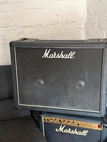 Marshall JMP 2x12 kast jaren 70/80 leeg of met speakers beschikbaar voor biedingen