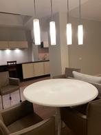 Moderne Hanglampen,, met Ikea verstelbaar bevestiginssysteem, Huis en Inrichting, Lampen | Hanglampen, Ophalen, Gebruikt, Glas