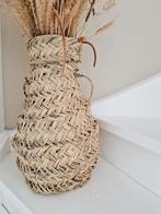 NIEUW! Zeegras vaas uit Marokko, Overige materialen, Overige kleuren, 50 tot 75 cm, Ophalen of Verzenden