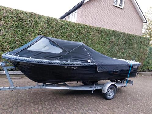 Sloep Marfish 535 Greyline, Watersport en Boten, Sloepen, Gebruikt, 10 tot 30 pk, 3 tot 6 meter, Buitenboordmotor, Benzine, Polyester