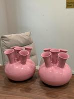 2x Colmore Tuit Vaas Roze, Huis en Inrichting, Woonaccessoires | Vazen, Overige kleuren, Aardewerk of Porselein, Ophalen of Verzenden