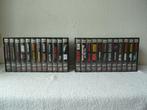 48 actiefilms in 2 boxen op VHS, Ophalen of Verzenden, Zo goed als nieuw, Videoband