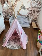 Tipi tent roze merk tipimi met kleed palmbomen, Kinderen en Baby's, Zo goed als nieuw, Ophalen