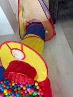 Ballenbak (+- 350 ballen) met tunnel en speeltent, Ophalen, Gebruikt