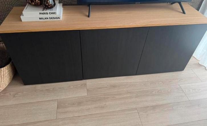 Meubel paneel Besta Ikea, Huis en Inrichting, Kasten | Televisiemeubels, Zo goed als nieuw, Ophalen