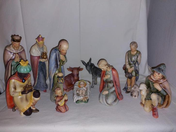 Kerstgroep Goebel HX48 zonder kerststal, Diversen, Kerst, Zo goed als nieuw, Ophalen