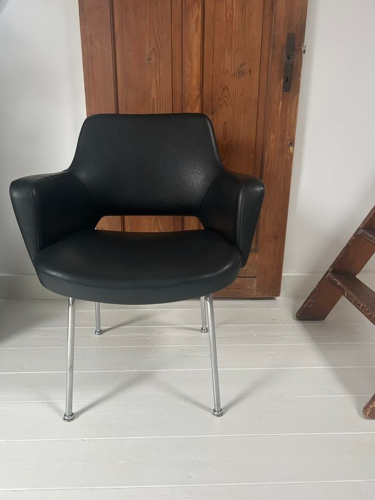 Theo Tempelman for AP Originals club chair, The Netherlands, Ophalen of Verzenden, Zo goed als nieuw, Zwart, Eén