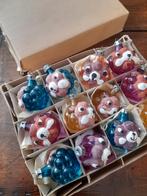 Vintage kerstballen late jaren 40, Diversen, Kerst, Ophalen of Verzenden, Gebruikt