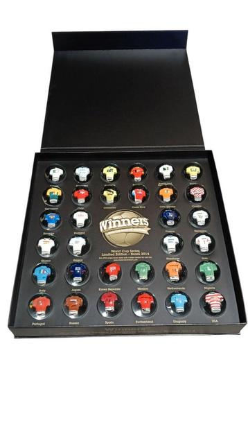 WK 2014 Brazilië Voetbal Knikkers - Collectors Item beschikbaar voor biedingen
