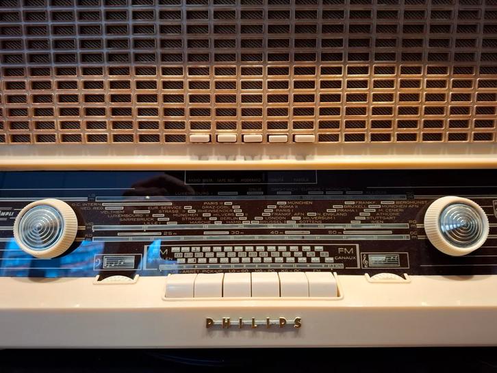Philips B5X82A/05 buizenradio - Vintage, Audio, Tv en Foto, Radio's, Gebruikt, Radio, Ophalen of Verzenden