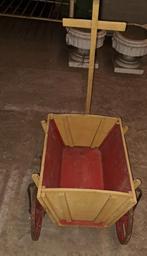 Kar karren goeduitziend bolderkarretje decoratie, Ophalen