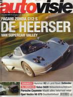 Autovisie 25 2002 : Porsche Cayenne Turbo - Opel Vectra GTS, Gelezen, Autovisie, Ophalen of Verzenden, Algemeen