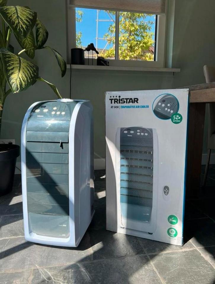 Tristar AT-5450 Air cooler, Witgoed en Apparatuur, Airco's, Zo goed als nieuw, Mobiele airco, Minder dan 60 m³, 3 snelheden of meer