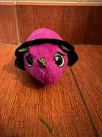 TY Paarse Knuffel Vogel met Hoed, Kinderen en Baby's, Ophalen of Verzenden, Zo goed als nieuw, Overige typen
