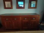 Teak Dressoir + Salontafel, Huis en Inrichting, Ophalen, Gebruikt, 150 tot 200 cm, Teakhout