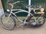 Spartamet Beach Cruiser Silver Bullit Lepper zadel, Fietsen en Brommers, Sparta, Gebruikt, Cruiser, Heren