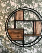 Wandrek wandkast wandmeubel mango hout, Huis en Inrichting, Ophalen, Zo goed als nieuw, Minder dan 150 cm, Minder dan 100 cm