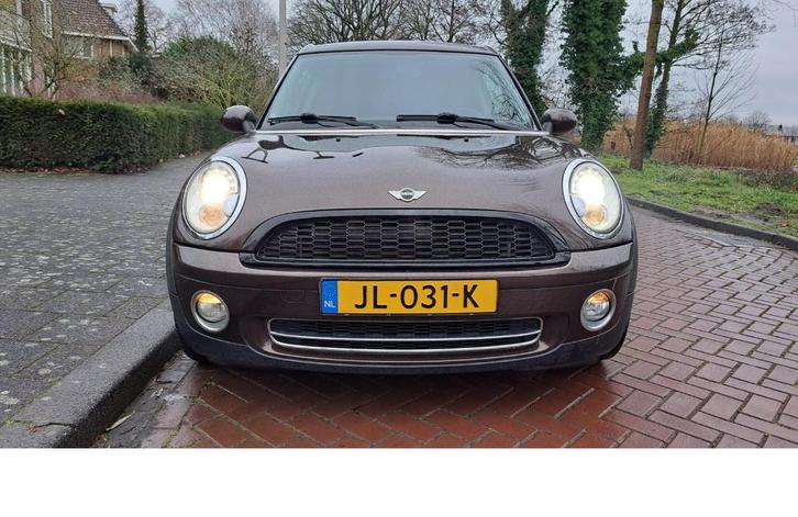 Mini Clubman 1.6 16V Cooper 88KW 2008 Bruin, Auto's, Mini, Particulier, Clubman, ABS, Airbags, Airconditioning, Boordcomputer