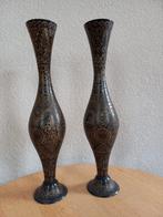 2 gegraveerde vazen, Antiek en Kunst, Ophalen of Verzenden